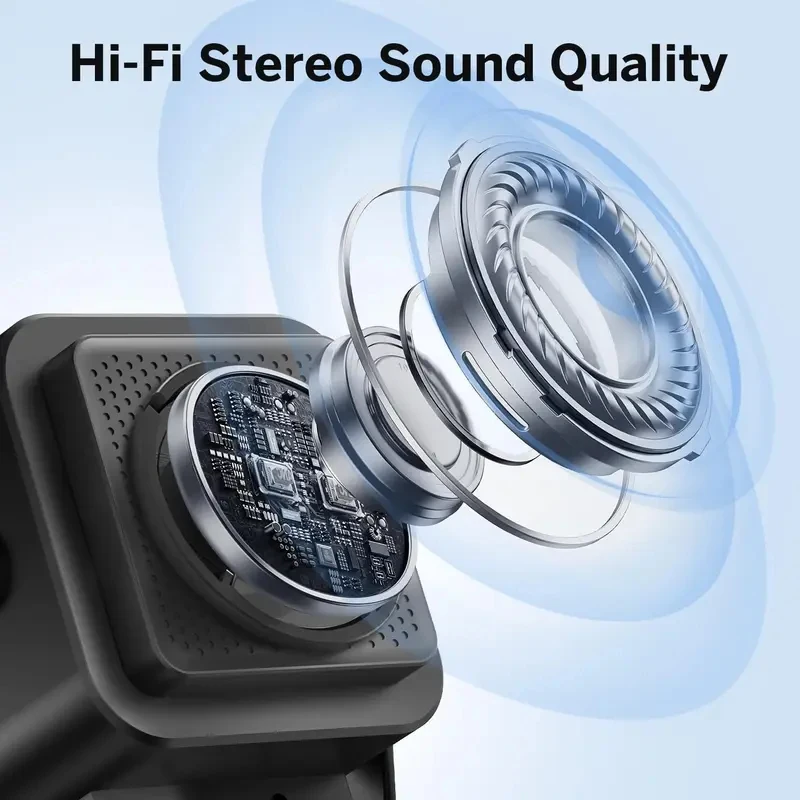 5-in-1 Wireless Speaker Phone Stand – RGB Light, Bluetooth Audio & Charging Dock